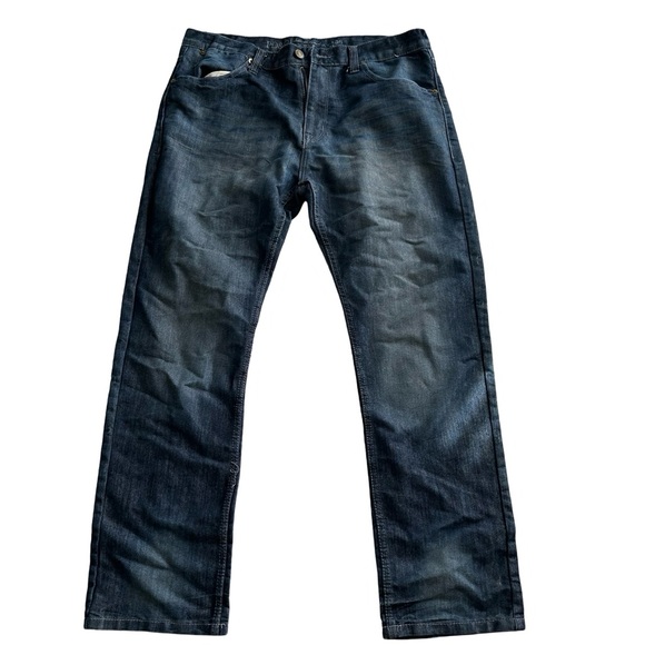 Y2K Mens Paper Denim Bootcut Jeans - 36/32 - Picture 1 of 4